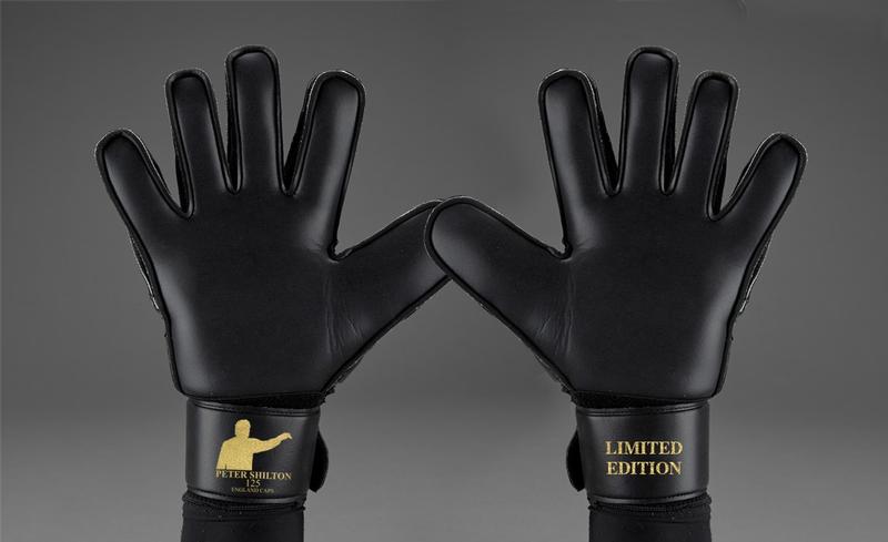 Black & Gold Signed Goalkeeper Gloves